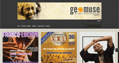 Desktop Screenshot of geomuse.fr
